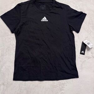 Adidas women’s fresh Classic Black Tee